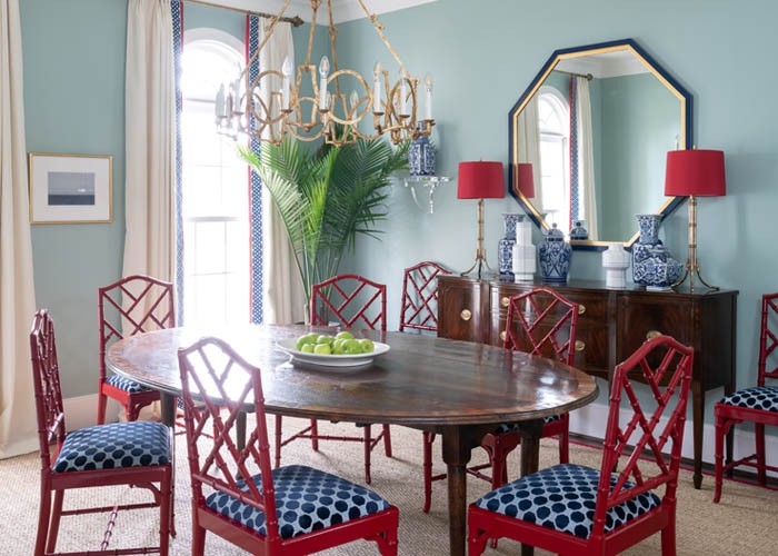 interior-design-dining-room-red-blue-houston